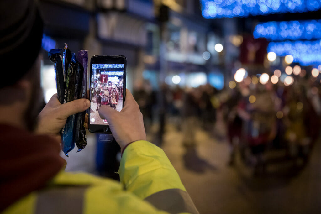 Photo taken at the Chester Winter Watch Parade