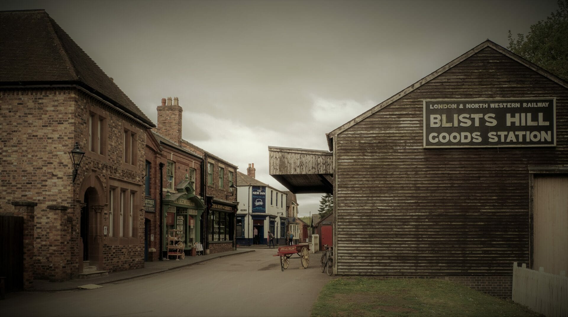 A Photographic Adventure at Blists Hill - WelshotRewards Day - Photo showing the buildings of Blists Hill Open Air Museum in Telford, shropshire